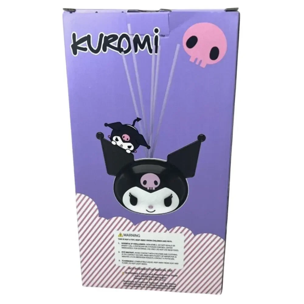Sanrio Kuromi Face Ceramic Reed Diffuser New in Box